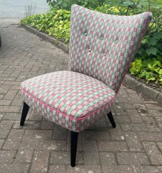 G Plan cocktail chair Moons wool